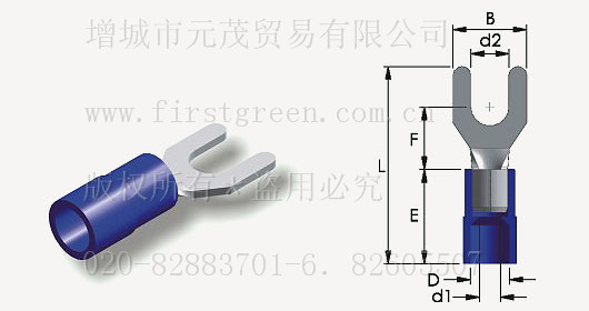 尼龍絕緣Y型端子